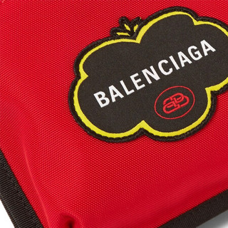 巴黎世家 BALENCIAGA 20秋冬  男士红色尼龙斜挎包 532298 9WBH5 6406