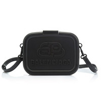 巴黎世家BALENCIAGA 20秋冬女士黑色Lunch Box手拿包 638324 JEW17 1000