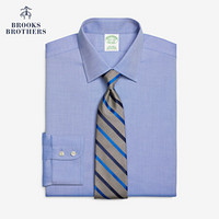 Brooks Brothers/布克兄弟男士秋冬修身免烫牛津纺长袖衬衫 4003-蓝色 14/H/2