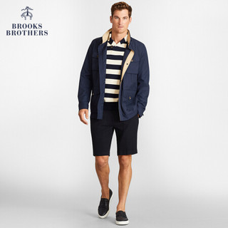 Brooks Brothers/布克兄弟男士20春新多口袋轻薄竖领夹克外套休闲 4004-藏青色 L