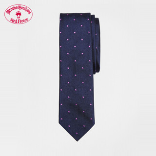 Brooks Brothers/布克兄弟男士桑蚕丝小圆点设计领带 5003-紫色 0