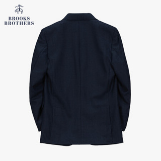 Brooks Brothers/布克兄弟男士绵羊毛纯色修身西服套装套西商务 4004-藏青色 38RG