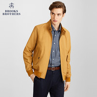 Brooks Brothers/布克兄弟男士锦纶混纺多口袋纽扣领夹克外套休闲 B255-驼色 S