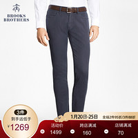 Brooks Brothers/布克兄弟男士20春新意大利牛仔单宁布微弹牛仔裤 4004-深灰色 3432