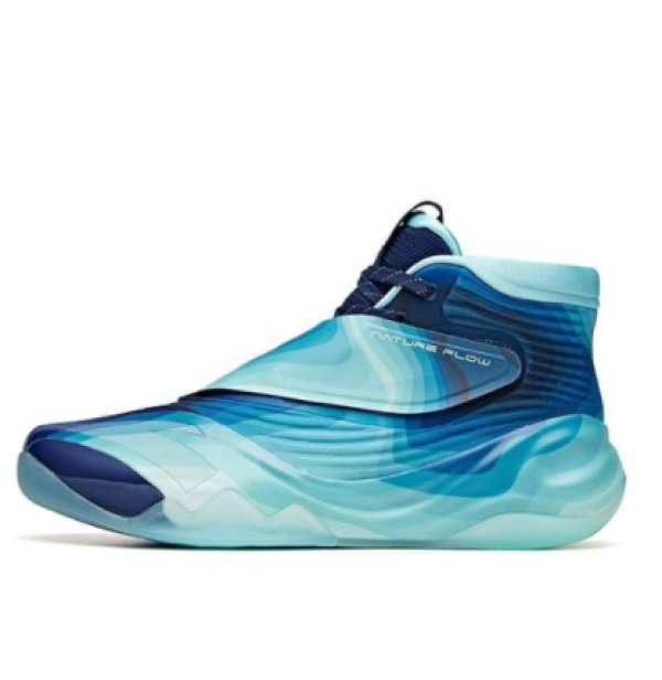 anta 安踏 kt6 男子篮球鞋 112041101-4 信号蓝/灰色 45