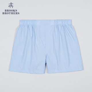 Brooks Brothers/布克兄弟男士棉质透气弹性腰带平角内裤四角裤 4000-浅蓝色 30