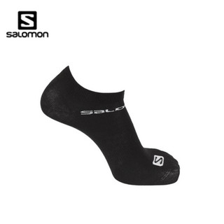 萨洛蒙（Salomon）男女款 户外运动透气吸湿袜子 FESTIVAL 2-PACK 黑色 C13355 L