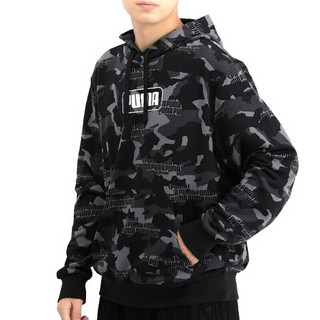 彪马 PUMA 男子 基础系列 Rebel Camo AOP Hoodie TR 运动 卫衣 585021 01黑色-全印花 XS码(欧洲码)