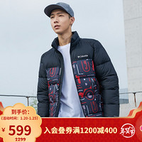 Columbia哥伦比亚户外20秋冬新品男子奥米热能棉服WE0019 009 XL(185/104A)