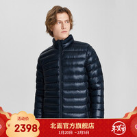 TheNorthFace北面羽绒服男户外保暖防泼水上新|4N9Y H2G/蓝色 XL