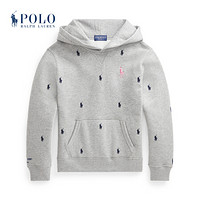 Ralph Lauren/拉夫劳伦男童 2020年秋季Pink Pony起绒布连帽衫34327 020-灰色 L