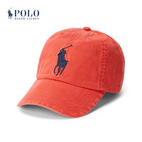 Ralph Lauren/拉夫劳伦男童 2020年冬季Big Pony卡其棒球帽34561 800-橙色 ONE