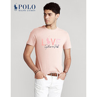 Ralph Lauren/拉夫劳伦男装 2020年冬季Pink Pony平纹针织图案T恤12975 650-粉红色 XS