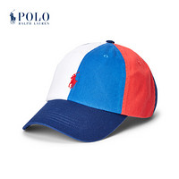 Ralph Lauren/拉夫劳伦男配 2021年春季色块卡其棒球帽51118 999-多色 ONE