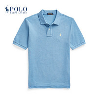 Ralph Lauren/拉夫劳伦男童 2021年春季棉质网眼布Polo衫35018 400-蓝色 L