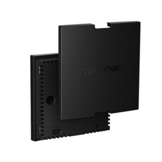 TP-LINK AX1800M全千兆WiFi6双频无线ap面板套装poe路由器分布式wifi 1800M千兆面板AP碳素黑