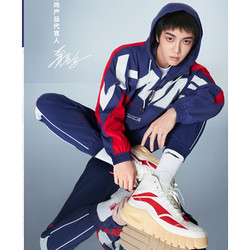 LI-NING 李宁 华晨宇同款 AFDQ025 男子套头宽松风衣