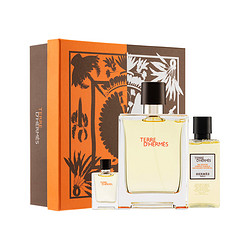 HERMÈS 爱马仕 大地男士旅行套装（淡香水100ml+沐浴露80ml） *2件