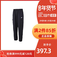 Nike耐克男裤休闲裤透气舒适工装裤运动长裤CU4326-010 *2件