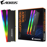 技嘉（GIGABYTE）AORUS DDR4 8G机电脑内存 4400MHz RGB 黑 终身质保 以换代修