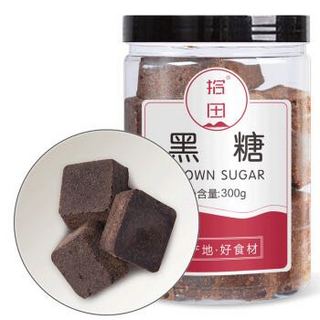 八荒 黑糖生姜茶红糖姜丝茶桂圆红枣枸杞  黑糖300g *17件