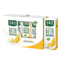 豆本豆 燕麦豆奶 植物奶蛋白质饮料 谷物麦香早餐奶 250ml*12盒 礼盒整箱装