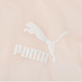 PUMA 彪马 尺码偏大 男女同款大LOGO连帽长袖运动风衣梭织外套