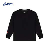 ASICS亚瑟士 2021新年款春夏夹克外套男式CNY圆领卫衣 2031C510-001 黑色 XXL