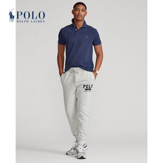 Ralph Lauren/拉夫劳伦男装 2021年春季修身版型网眼布Polo衫13144 410-海军蓝 XS