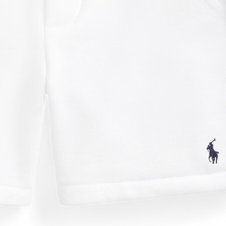 Ralph Lauren/拉夫劳伦男童 2021年春季起绒布短裤35024 100-白色 7