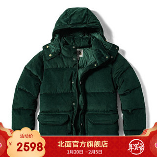 TheNorthFace北面羽绒服男户外舒适保暖上新|4WAZ HDB/绿色 M