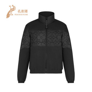 Louis Vuitton/路易威登2020新款男士花卉纹兜帽休闲夹克1A8GXM 黑色 52