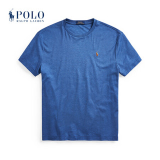 Ralph Lauren/拉夫劳伦男装 2021年春季定制修身版型柔软棉质T恤13185 520-蓝色 XXL