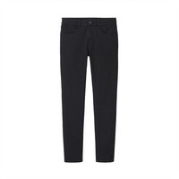 无印良品 無印良品 MUJI 男式 横竖弹力牛仔 紧身裤 黑色 33inch
