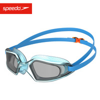 Speedo/速比涛 HYDROPULSE 儿童泳镜 青少年泳镜 高清防雾 蓝色/烟色 812270D658