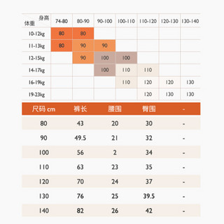 精典泰迪Classic Teddy童装儿童裤子男女童卫裤中小童运动休闲裤宝宝春季长裤2021新款 银色绣花奶咖 100