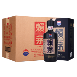 LAYMAU 赖茅 传承蓝 53度 酱香型白酒 500ml*6瓶