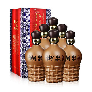 酒鬼 JIUGUI）湘泉老坛 52度 500ml*6瓶 整箱 馥郁香型 纯粮高度白酒