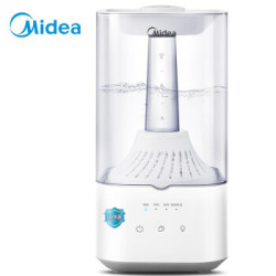 美的(Midea)空气加湿器卧室 办公室母婴加湿 UV杀菌净化 家用空气加湿高雾 上加水易清洁SCK-3H40B