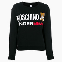 MOSCHINO AI70990260 女士熊图案运动衫加绒卫衣