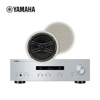 雅马哈（YAMAHA）A-S201+NS-IW360(2只）HIFI功放嵌入式吸顶套装 背景音乐 大功率放大器