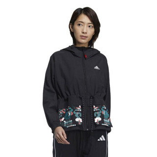 阿迪达斯 ADIDAS 女子 训练系列 CNY JKT 运动 夹克/风衣 GP0624 L码