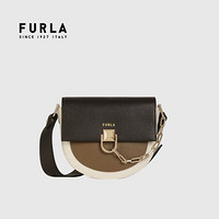 芙拉 FURLA 21SS春夏 奢侈品 MISS MIMI系列迷你号女士米色+深灰色+橄榄绿斜挎包