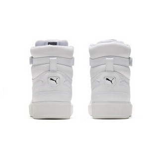 彪马 PUMA 黑标 男女 SKY LX Mid Athletic 运动 休闲鞋 372874 04白-黑色 41码 UK7.5码