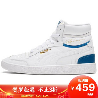 彪马 PUMA 男女 生活系列 Ralph Sampson Mid 运动 休闲鞋 370847 14彪马白-深-蓝色 39码 UK6码