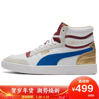 彪马 PUMA 黑标 男女 Ralph Sampson Mid Royal 运动 中帮鞋 374150 01 白色 40码 UK6.5码