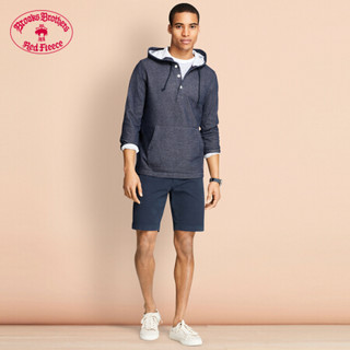 Brooks Brothers/布克兄弟男士棉质混纺弹力纯色短裤 4004-藏青色 36