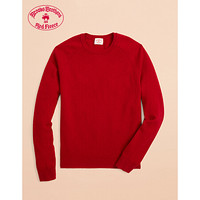 Brooks Brothers/布克兄弟男士纯绵羊毛针织套头衫毛衣 6003-红色 S