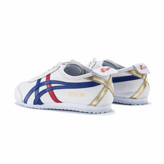 Onitsuka Tiger/鬼塚虎明星同款百搭运动休闲鞋MEXICO66 D507L-0152 白色/深蓝色 38