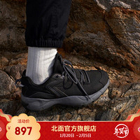 TheNorthFace北面休闲鞋男户外抓地耐磨上新|4O96 KZ2/黑色/灰色 43